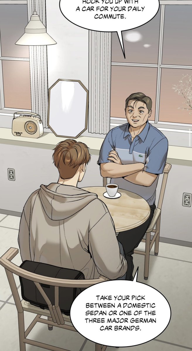 bittersweetlav's tweet photo. i don’t think it was this guy who took those pictures, cause it seems it’s from a different perspective, but can someone pls explain to me how they got those pov when Dan and Mr. Tray were sitting by a window, with no other tables around??
#jinxchapter48 #jinx https://t.co/2nov1tQ0lm