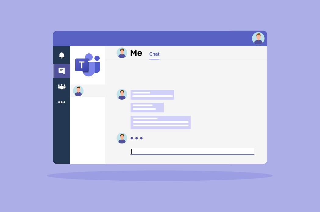 HelpDeskCavalry's tweet photo. Don't forget about Teams' chat feature! It's a great way to communicate with your teammates without having to schedule a meeting. Plus, you can share files, GIFs, and more! #TechTips #MicrosoftTeams https://t.co/om9wg2LigU
