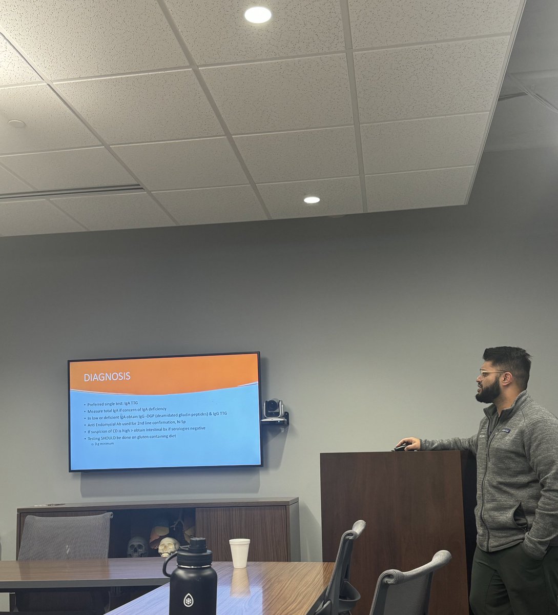 SLU Gastroenterology & Hepatology (@slugastro) on Twitter photo An excellent Celiac disease guideline review with our amazing senior fellow Dr. Ahmed 🤩👏🌾<a href="/ZarirAhmedDO/">Zarir Ahmed, DO</a>
#GITwitter An excellent Celiac disease guideline review with our amazing senior fellow Dr. Ahmed 🤩👏🌾<a href="/ZarirAhmedDO/">Zarir Ahmed, DO</a>
#GITwitter
