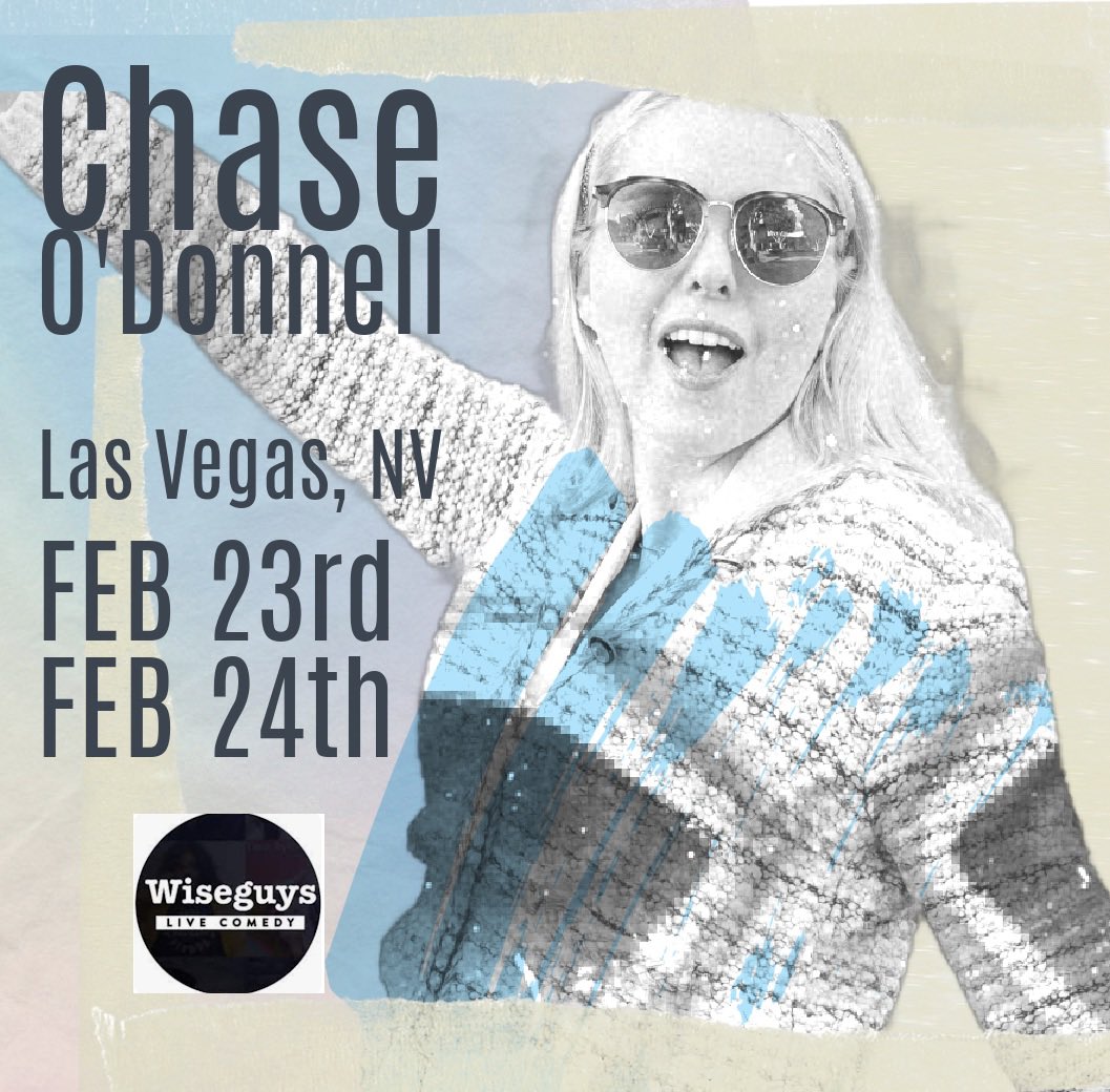 I am shook that I’m headlining shows: what a wild ride this comedy journey has been. See you Feb. 23rd and 24th in VEGAS BABAY!  

wiseguyscomedy.com/nevada/las-veg…
