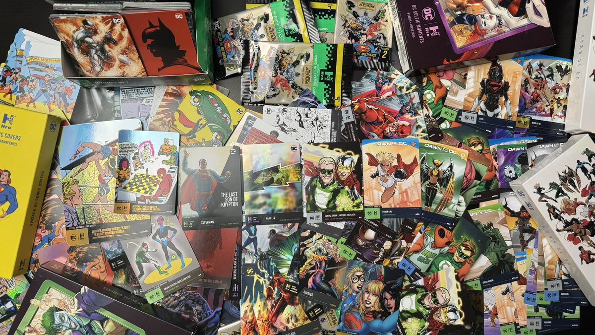 🔥 MY 48HR MAIN RIPS 🟢

Last time on <a href="/WazzaVerse/">WazzaVerse</a> stream I pulled:

✅ Both mythics and an A9 out of the Vintage packs! 
✅ Chapter 1 A2
✅ Chapter 2 A1
✅ Selfie Moments A4
✅ Dawn of DC A56 &amp; A97

and so much more!! It was so fun ripping all the event sets and chapters of <a href="/hro/">Hro</a>