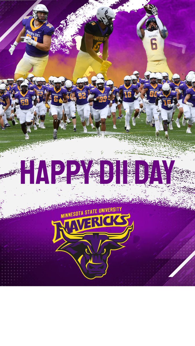 Maverick Football Scoop (@maverick_scoop) on Twitter photo Proud to be apart of <a href="/NCAADII/">NCAA Division II</a> and <a href="/NorthernSunConf/">NSIC</a>! We love to recognize our student athletes and the hard work that they put in everyday! We love for them to get recognized on #D2Day #MakeTheJourney #HornsUp 1-0 <a href="/MinnStFootball/">Minnesota State Football</a> <a href="/MinnStAthletics/">Minn. St. Athletics</a> 🤘🏽 Proud to be apart of <a href="/NCAADII/">NCAA Division II</a> and <a href="/NorthernSunConf/">NSIC</a>! We love to recognize our student athletes and the hard work that they put in everyday! We love for them to get recognized on #D2Day #MakeTheJourney #HornsUp 1-0 <a href="/MinnStFootball/">Minnesota State Football</a> <a href="/MinnStAthletics/">Minn. St. Athletics</a> 🤘🏽
