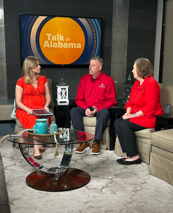 Our CEO John Roper and Board President, Kathy Lovell of @Regionsbank shared details about our upcoming event with @KodiLeeRocks on @TalkOfAlabama this morning! Thanks to @KatherinePageTV for speaking with us! Grab your tix at drradvocates.org! 
#KodiLeeLive #KodiLee #AGT