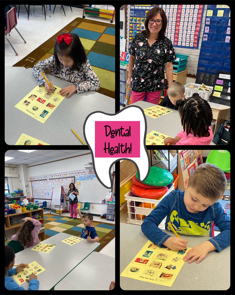 Many thanks to our wonderful Nurse Randi for a super fun lesson on taking care of our #teeth during #DentalHealth month! I enjoyed sharing this lesson while subbing in #zumpettaszone’s class this week! 🦷🪥