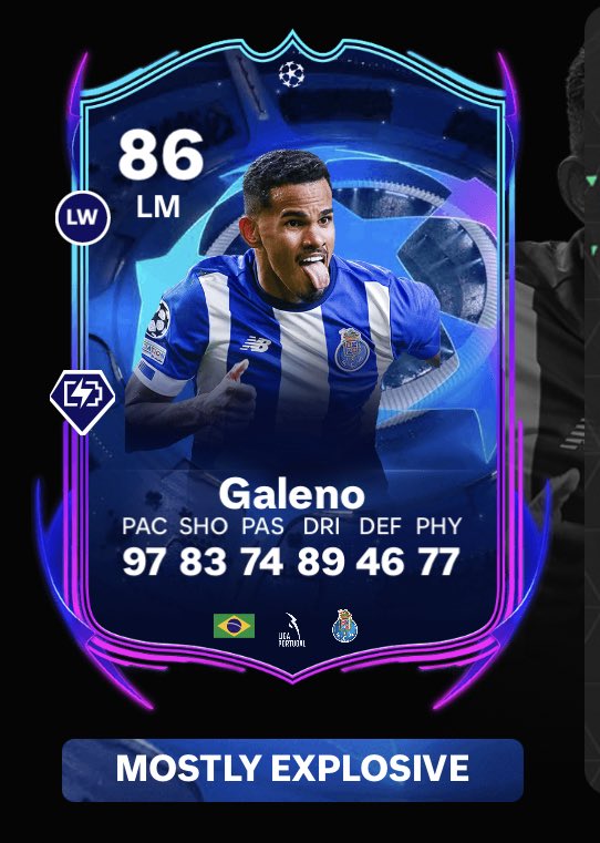 TragicallyBoss's tweet photo. Después de la jornada de ayer en la UCL, estos son los upgrades confirmados 

🇪🇸 90-91 Pedri
🇨🇲 87-88 Zambo Anguissa
🇧🇷 86-88 Galeno

#RTTF Tracker https://t.co/P9qxhjAz0l