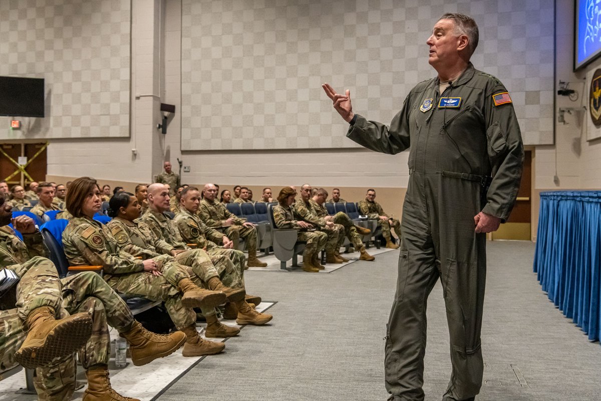 I had the honor of speaking w/ our newest E-9s today! Chiefs…your knowledge & commitment leads the MAGIC for our Air Force-our Airmen. I know you won’t take that privilege lightly. I expect you to tell your commanders what they need to hear, not what they want to hear. LET’S GO!
