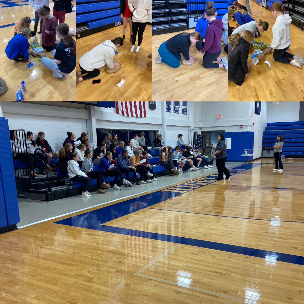Thank you <a href="/HHSportsmed/">HHS Sportsmedicine</a> for educating our student athletes about emergency action plans. <a href="/fthhsathletics/">HHS Birds</a> <a href="/FTSchools/">Fort Thomas Schools</a>