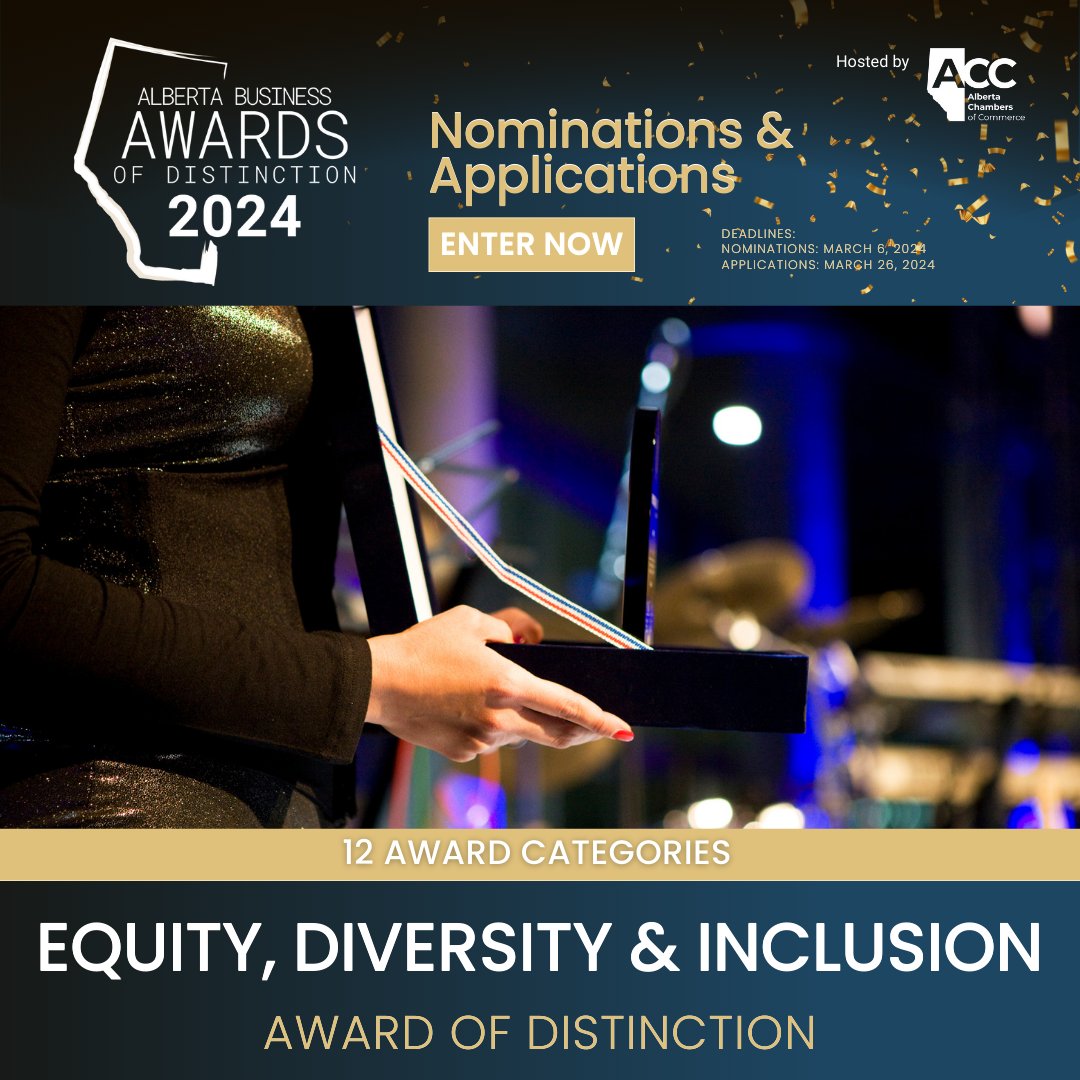 If your company is dedicated to fostering diversity and building an inclusive workforce, it's time to shine. Nominate a deserving business or showcase your own achievements! 🏆 Nominate or apply! abbusinessawards.awardify.io/nominations  #abbiz #abad #abbizawards #abchambers #abad2024