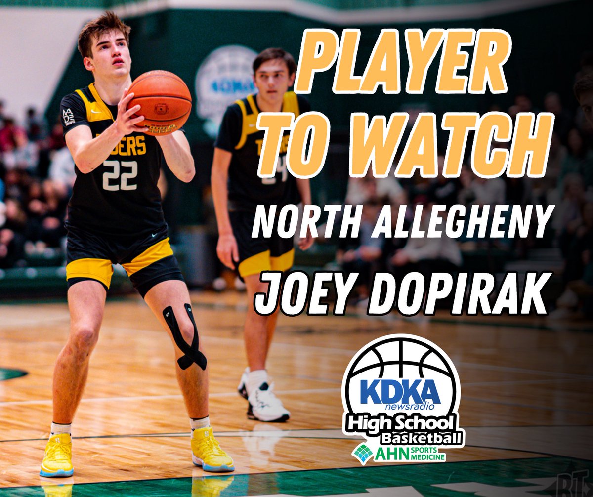 𝙋𝙇𝘼𝙔𝙀𝙍 𝙏𝙊 𝙒𝘼𝙏𝘾𝙃

North Allegheny F Joey Dopirak (<a href="/jdope_22/">Joey Dopirak</a>)

- star forward for <a href="/NATigerAthletic/">NATigers</a> ⭐️
- averaging 21 ppg 🔥

Highlights ➡️: hudl.com/profile/148247…

#KDKAHoops #GoNextLevel #WPIAL