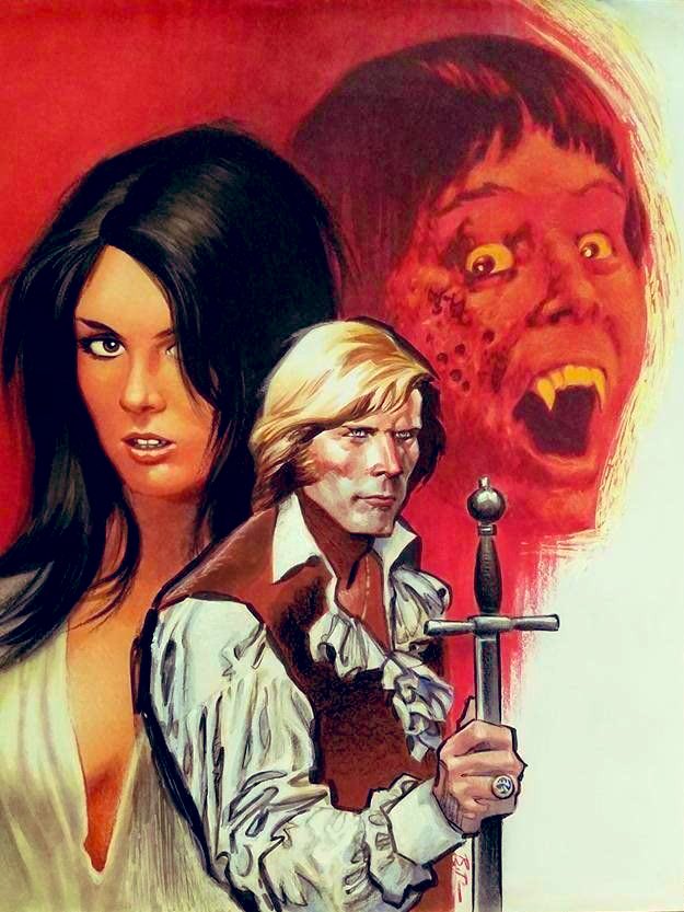 Captain Kronos - Vampire Hunter. Art by Bruce Timm #HammerHorror #HorrorArt