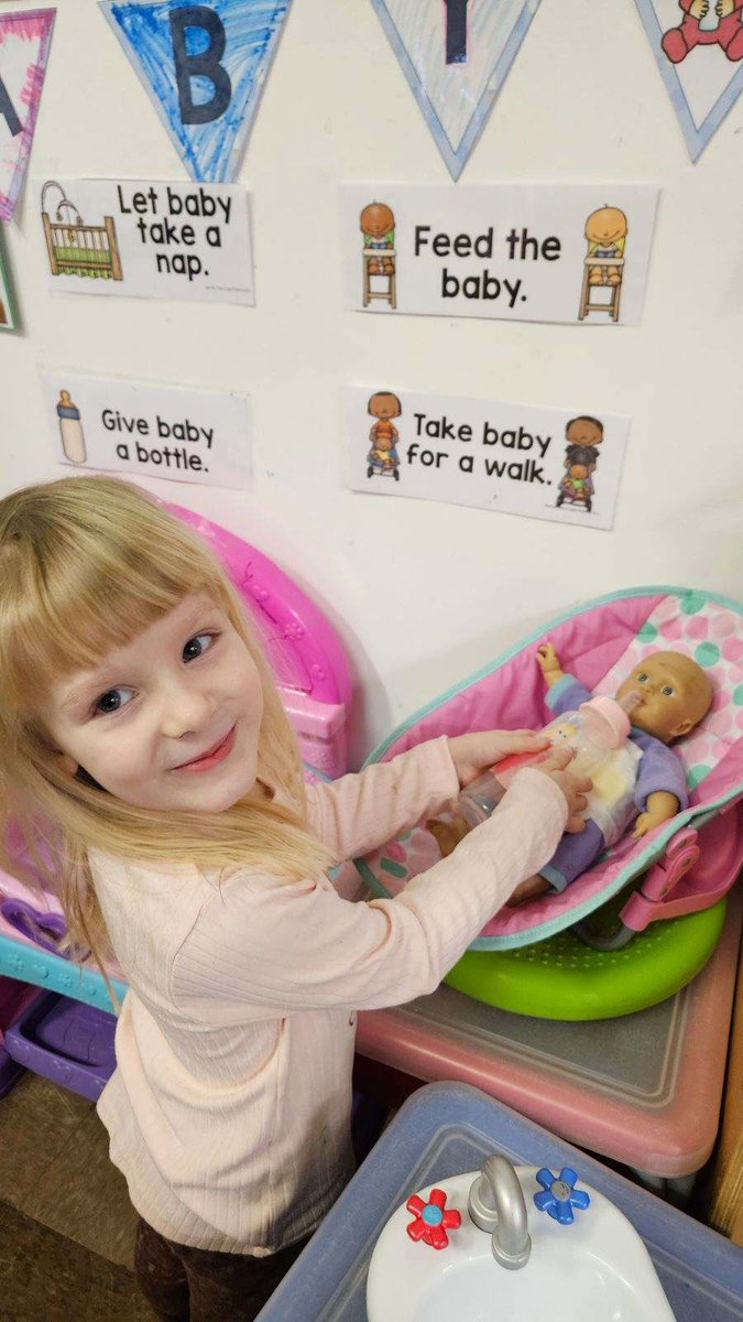 ProjectBeforeGF's tweet image. At Garden Friends these preschoolers know how to take care of their patients! They are loving their new theme!