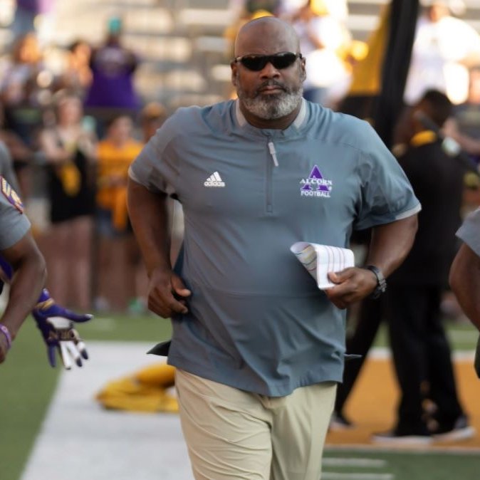 HBCUSports1's tweet image. Former Alcorn State head coach Fred McNair is set to join Southern University Coaching Staff 
Per-Jaguar Journal radio
