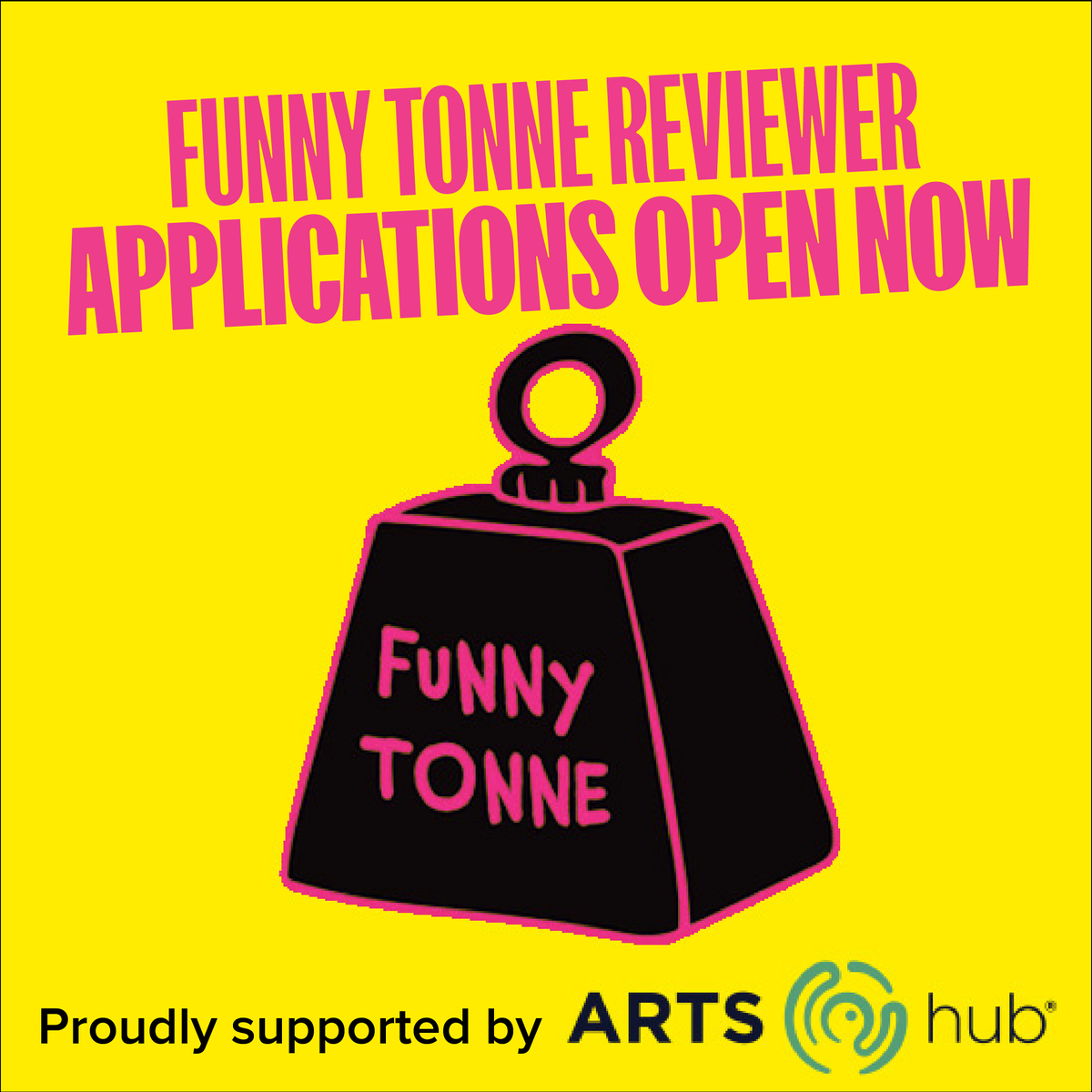 Think you’ve got what it takes to write the best comedy reviews? 

We’re looking for budding reviewers and arts critics to throw their hat in the ring for Funny Tonne! For more info head to comedyfestival.com.au/2024/news/funn… @ArtsHub