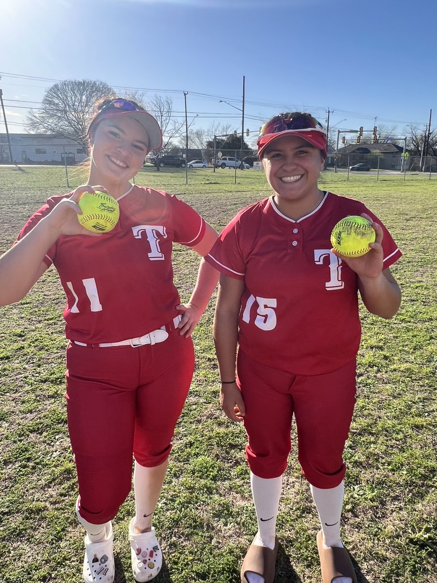 Great start to day 1️⃣ of the NEISD Tournament! We got the WIN over Champion! Shout out to JR Hannah AND SR Kristin for hitting their SECOND Home Runs of the Season! We play tmrw back at 3:30pm! #DEFEND471