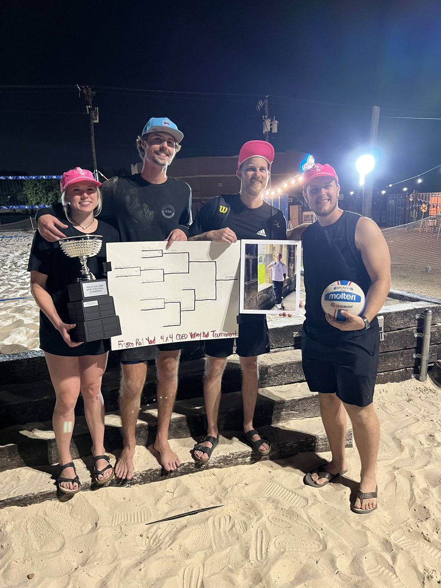 It’s time for some Volleyball at the Rail Yard! Come join our leagues this Spring starting March 12th 
Go to TeamSideline.com/friscorailyard for more info