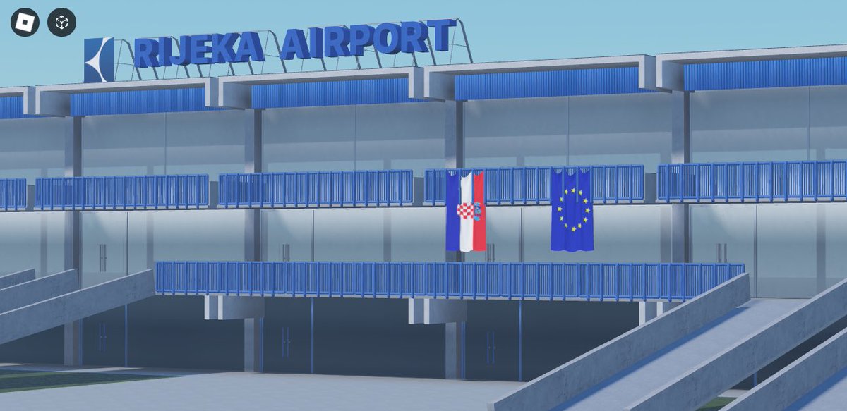 croairlines's tweet photo. New Rijeka Airport coming soon to Croatia Airlines Roblox! https://t.co/KS72ISUCya