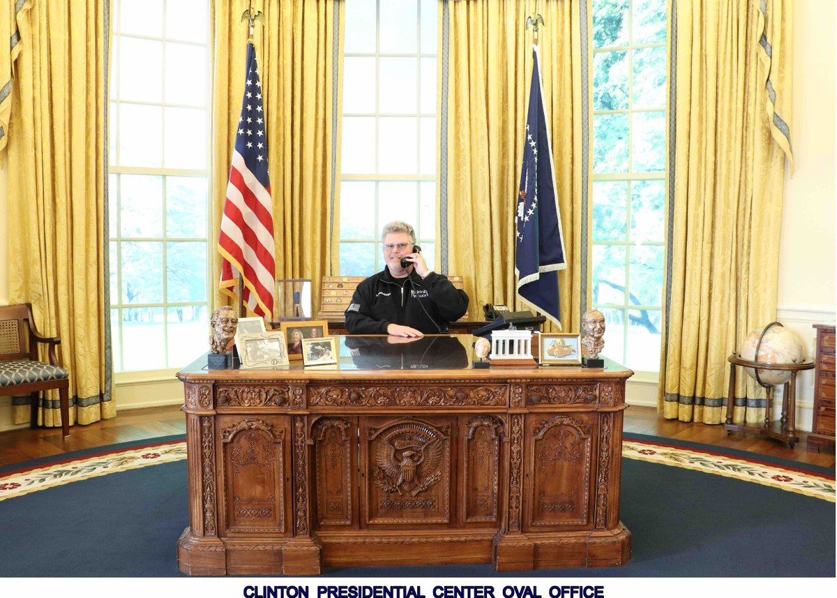 On the drive home from Red Bay, Alabama, we stopped at the Clinton Presidential Center and enjoyed the collections. It’s a beautifully designed library. 
President Bill Clinton