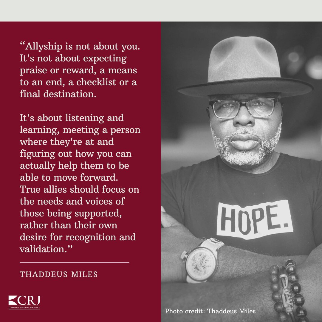 Community Resources for Justice tweet media