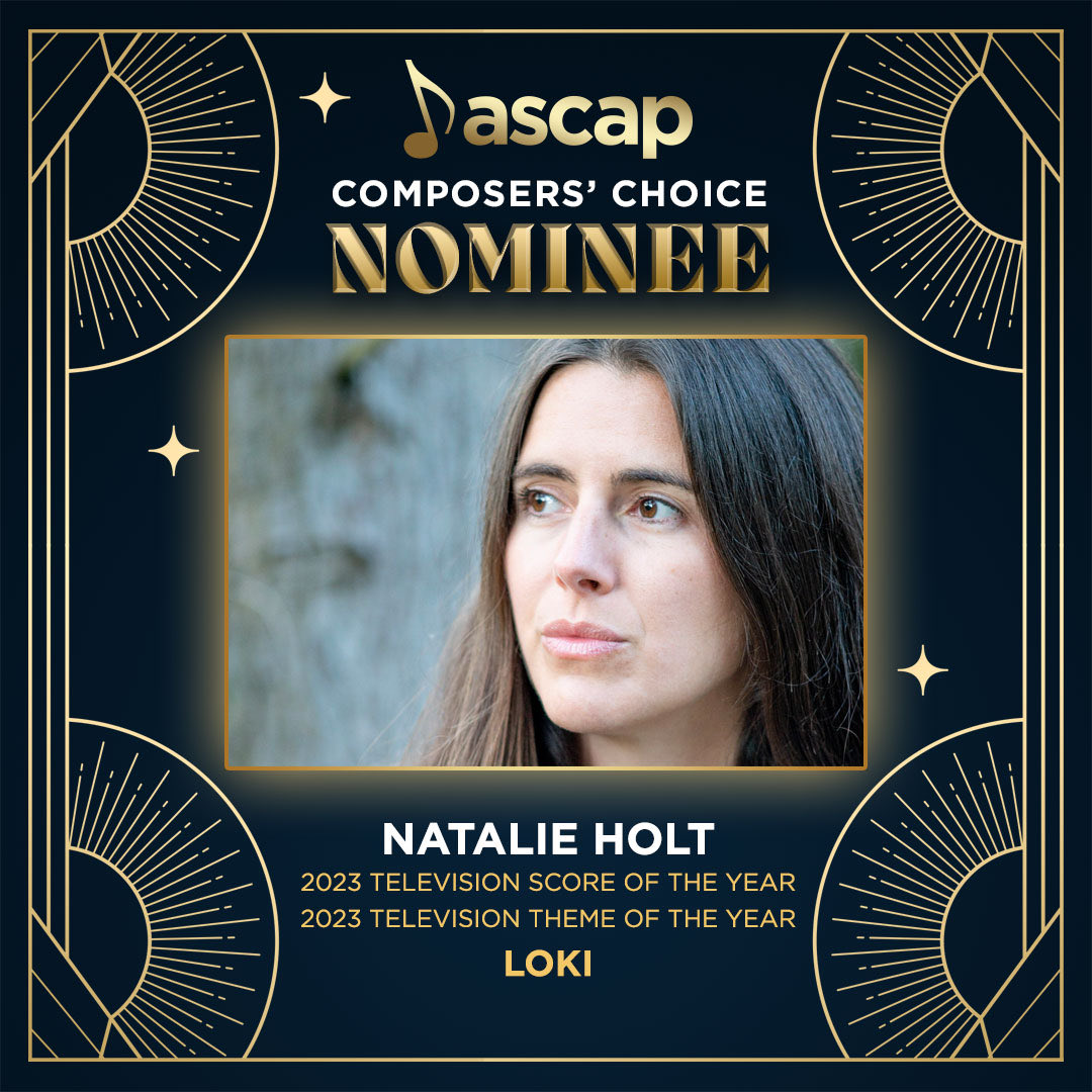 Thanks to ⁦@ASCAP⁩ for this double nomination. It’s been a rough week and this is a treat 💚🥂