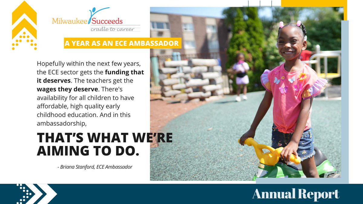 MKESucceeds's tweet image. It’s a BIG goal, but not impossible – especially if we do it together. #ECEmatters milwaukeesucceeds.org/blog/how-our-e…