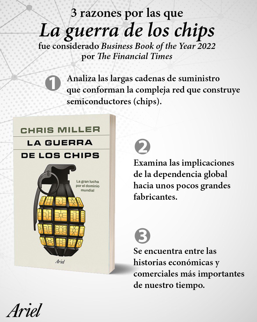 Un libro analiza la guerra de los chips