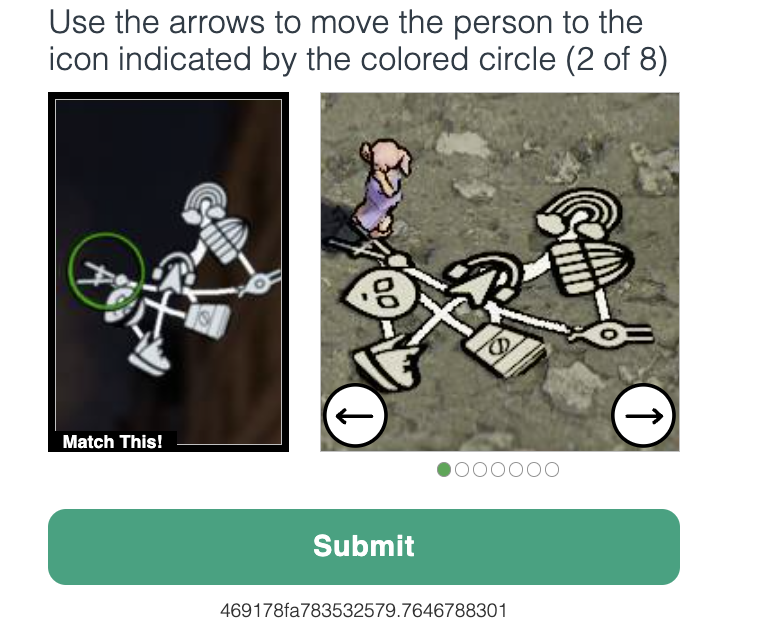 henriqueln7's tweet photo. @thorstenball those captchas are super wild. I always fail the first time https://t.co/CPle4zflWe