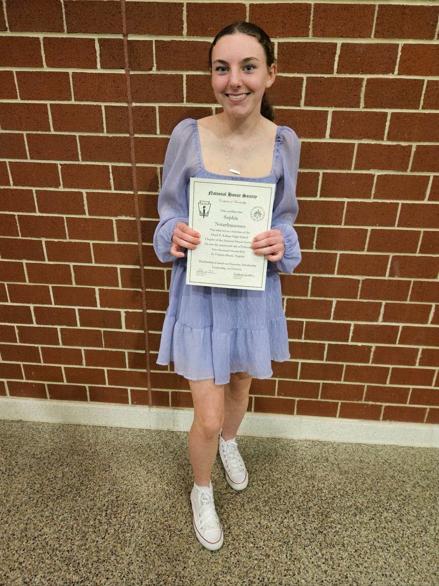 I am so thankful for the amazing opportunity of being selected as a member of the National Honors Society. I am so excited for the adventure that awaits.