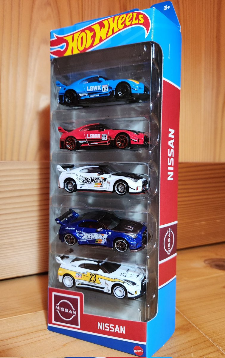 HotWheels NISSAN 5car pack 
#HotWheels 
#ホットウィール