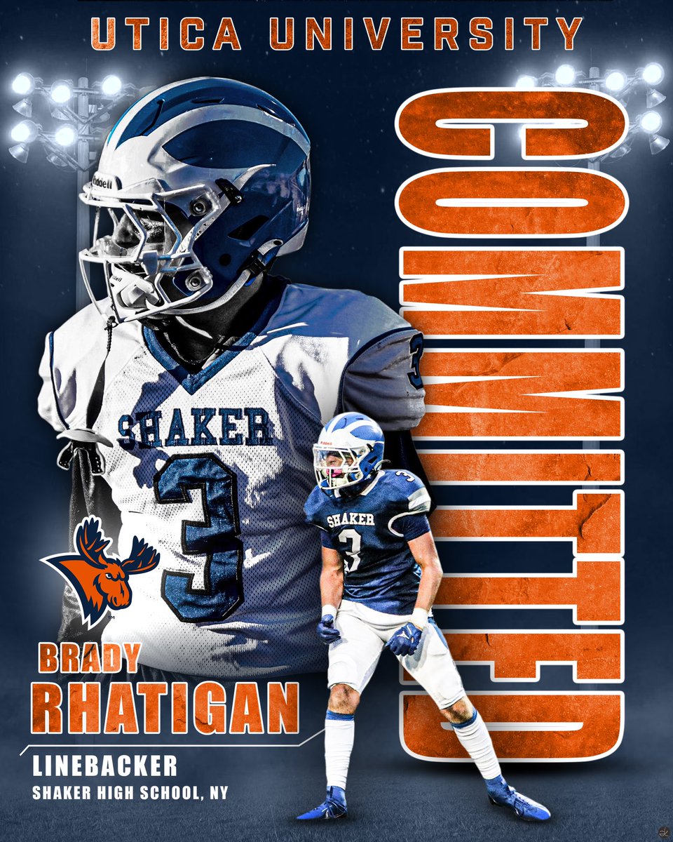 Next 4, thank you and grateful to everyone who’s helped me get to this point #uticaguy 🧡💙

@shakerfootball @Utica_Football @coach_jmack @BuildTwoWin @TheBisonProcess