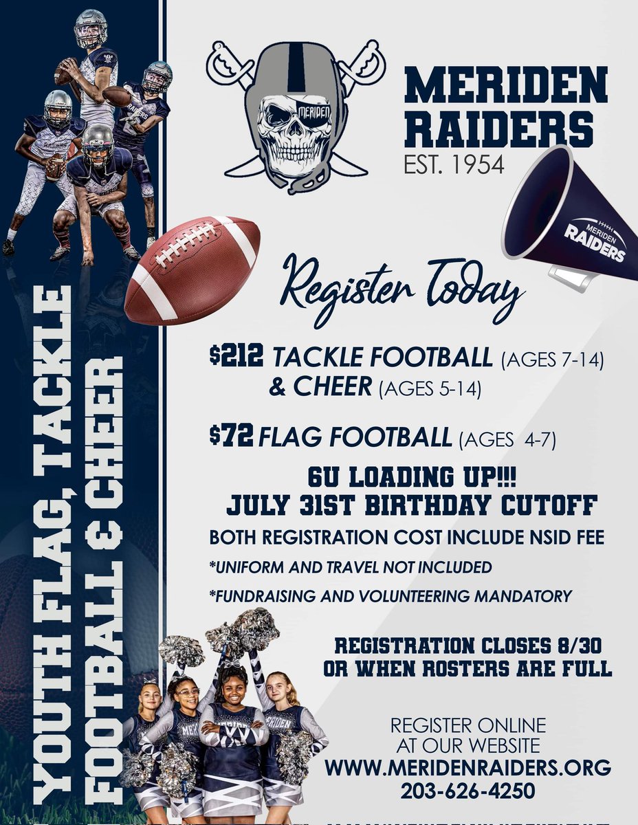 Meriden Raiders (@meridenraiders) on Twitter photo 