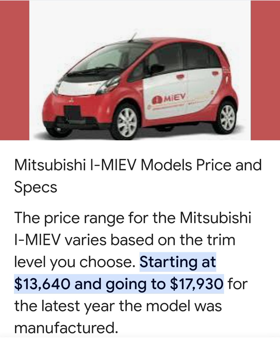 drcwhos's tweet image. Every second family car should be a #MicroEV affordable 150km enough to get to school uni shops station work theatre and charge in 6 hours on a 15amp 3 pt plug home solar @sydney_ev
@Bowenchris Health Pollution levy on all vehicles @NRMA @RACWA