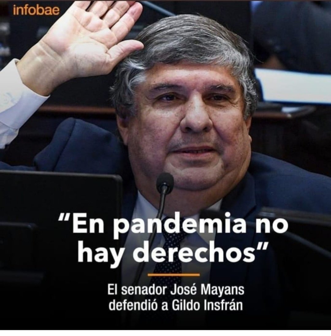 musse_pablo's tweet image. Este HDP dice que Milei es un desequilibrado mental, acuérdense que en la gestión de pandemia decía esto, más hdp no puede ser y todavía sigue siendo senador. MEMORIA
#hastamiultimosuspirotengomisderechos