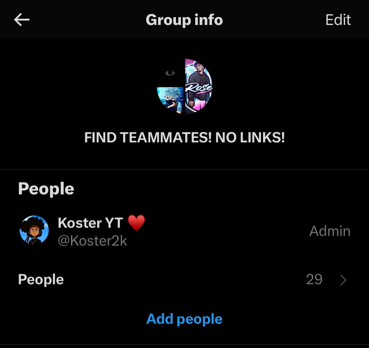 Koster2k's tweet image. If you need teammates on 2k,
Comment “add me” and retweet♻️ this so more people see it ✅