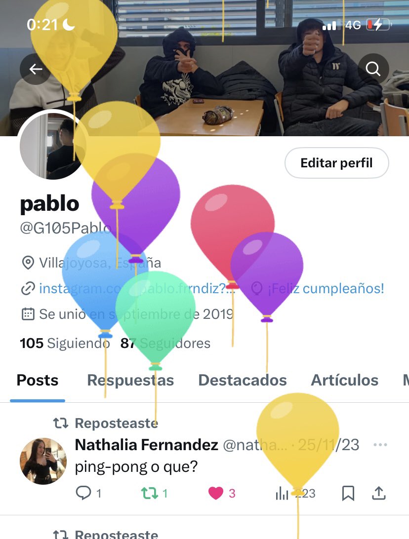 globitos de mis ttes