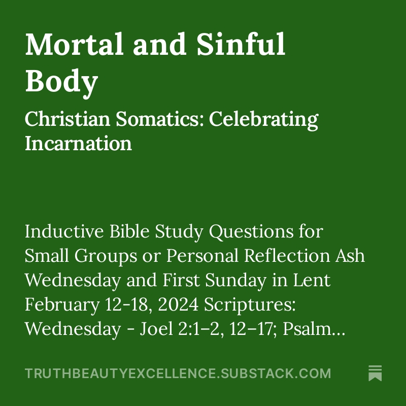 Mortal and Sinful Body, by <a href="/GloverGL2018/">Gregory L. Glover</a> open.substack.com/pub/truthbeaut…