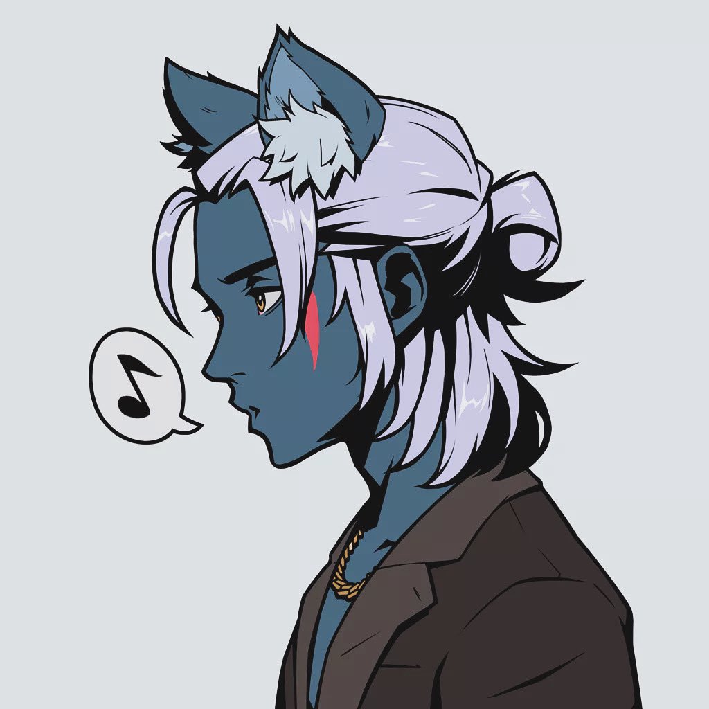 Sendinthefox's tweet photo. Find a more handsome @azuki … I’ll wait. Ladies know that the fox is prowling. #rowl 🦊 https://t.co/gjBVawYUy3