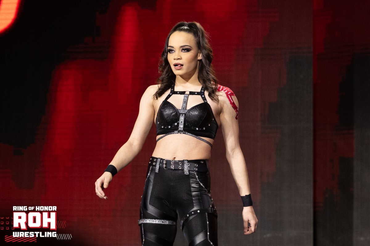 ringofhonor's tweet photo. The #ROH Women's World TV Title Tournament continues as @BillieStarkz takes on @W18Robin in the first round.
Watch #ROH TV on #HonorClub at https://t.co/8dcdtxqvDf https://t.co/NudASvmVFL