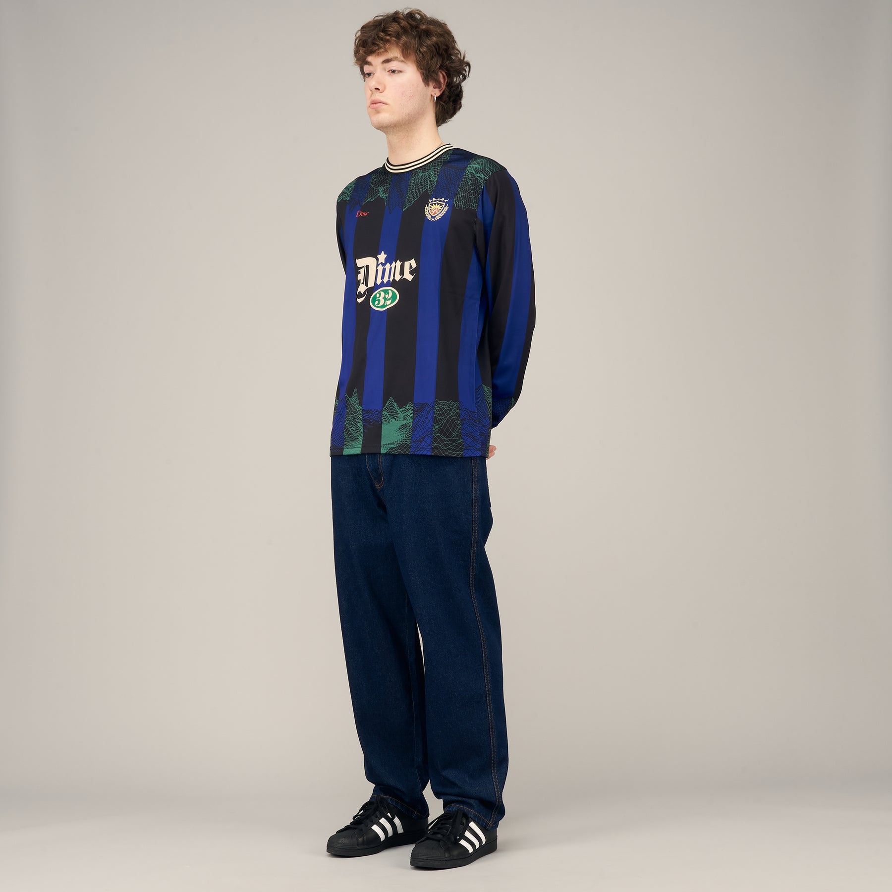 【Dime】DIME Striker Jersey Dime MTL 2024 Striker Jersey - Cobalt - Football Shirt