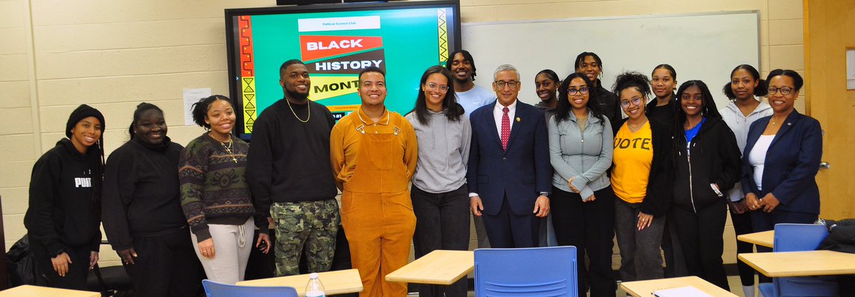I enjoyed discussing current events and politics last evening with the Hampton University Political Science Club