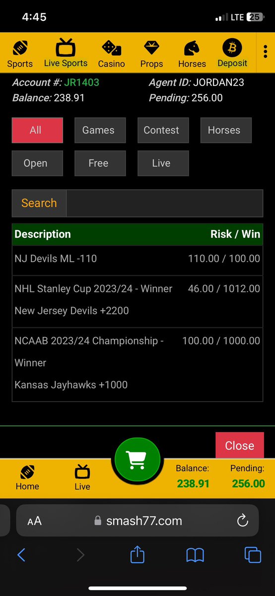 Fade Sammy Fund (95-76) tweet media