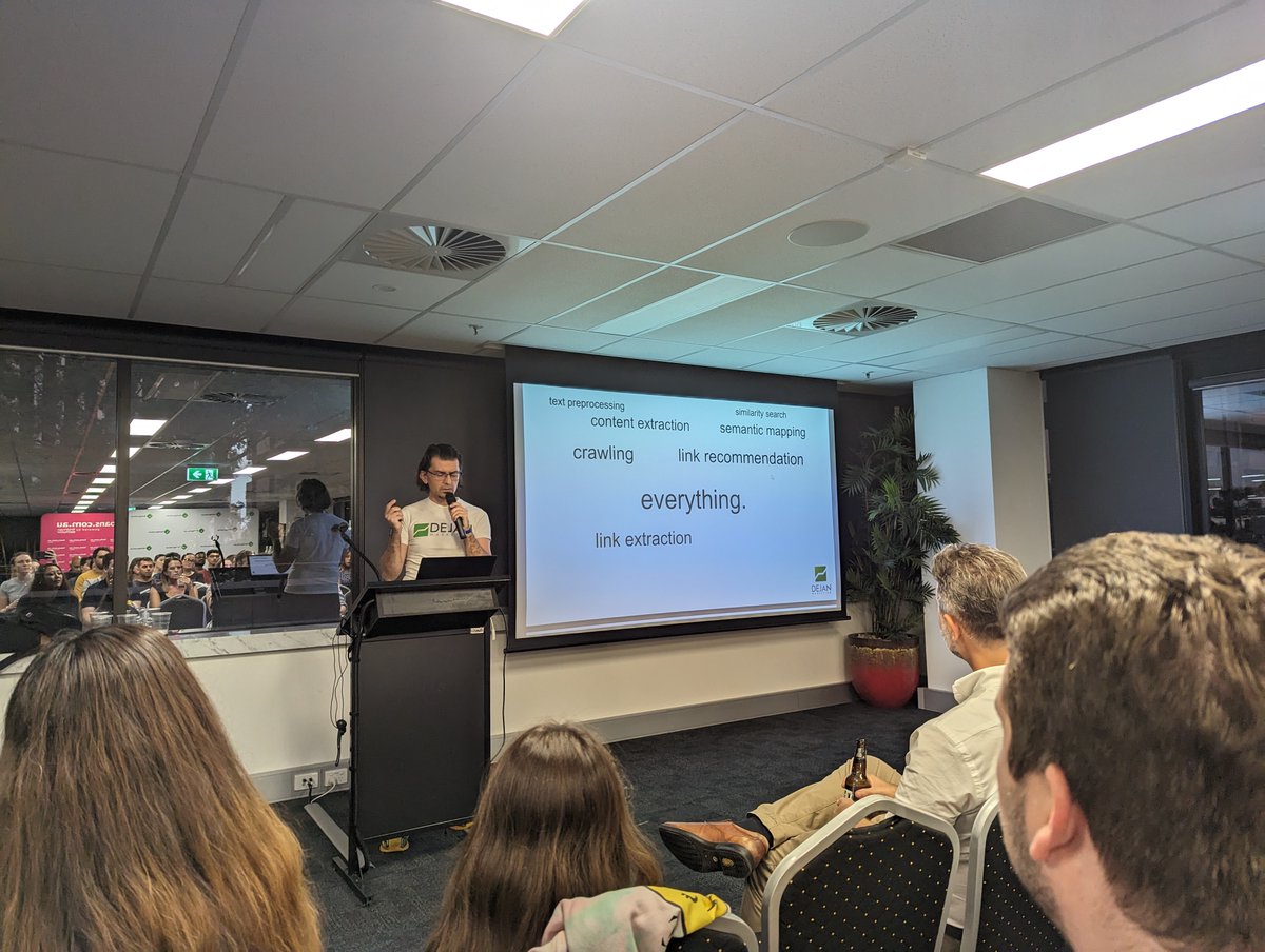 Sally Mills (@sallymills) on Twitter photo What an amazing night! Massive thanks to Dan for educating the Brisbane crowd on machine learning! I'm very excited to see how we can start automating links!
And thank you to <a href="/socialstatusio/">Social Status</a> & <a href="/LoansComAu/">LoansComAu</a> for helping make this event happen! What an amazing night! Massive thanks to Dan for educating the Brisbane crowd on machine learning! I'm very excited to see how we can start automating links!
And thank you to <a href="/socialstatusio/">Social Status</a> & <a href="/LoansComAu/">LoansComAu</a> for helping make this event happen!