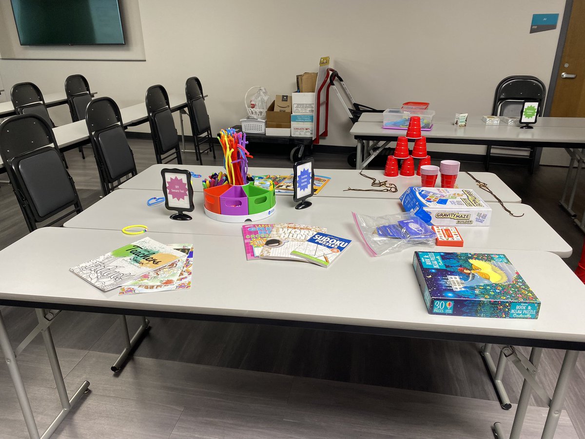LSC_AEN's tweet photo. Modeling what we wish to see… soft starts, executive function focus, sensory tools, mindful breaks, reset areas, books for growth, and… everyone received a Connections Over Compliance book today! #LSC_AEN #brainaligned #tieredsupports https://t.co/vBQYfK0Qrd