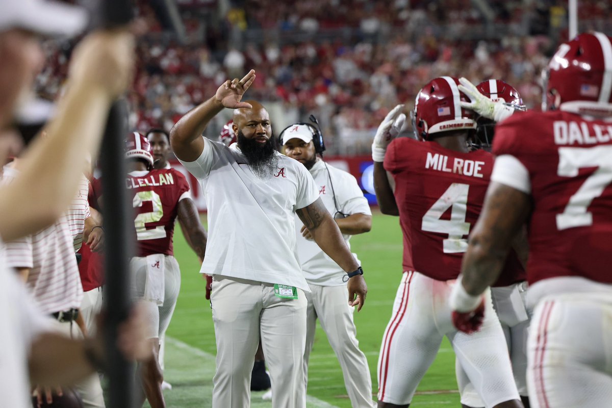 Thank you @AlabamaFTBL Thank you @UA_CoachBallou , and thank you Coach Saban and @KalenDeBoer #RollTideForever🐘