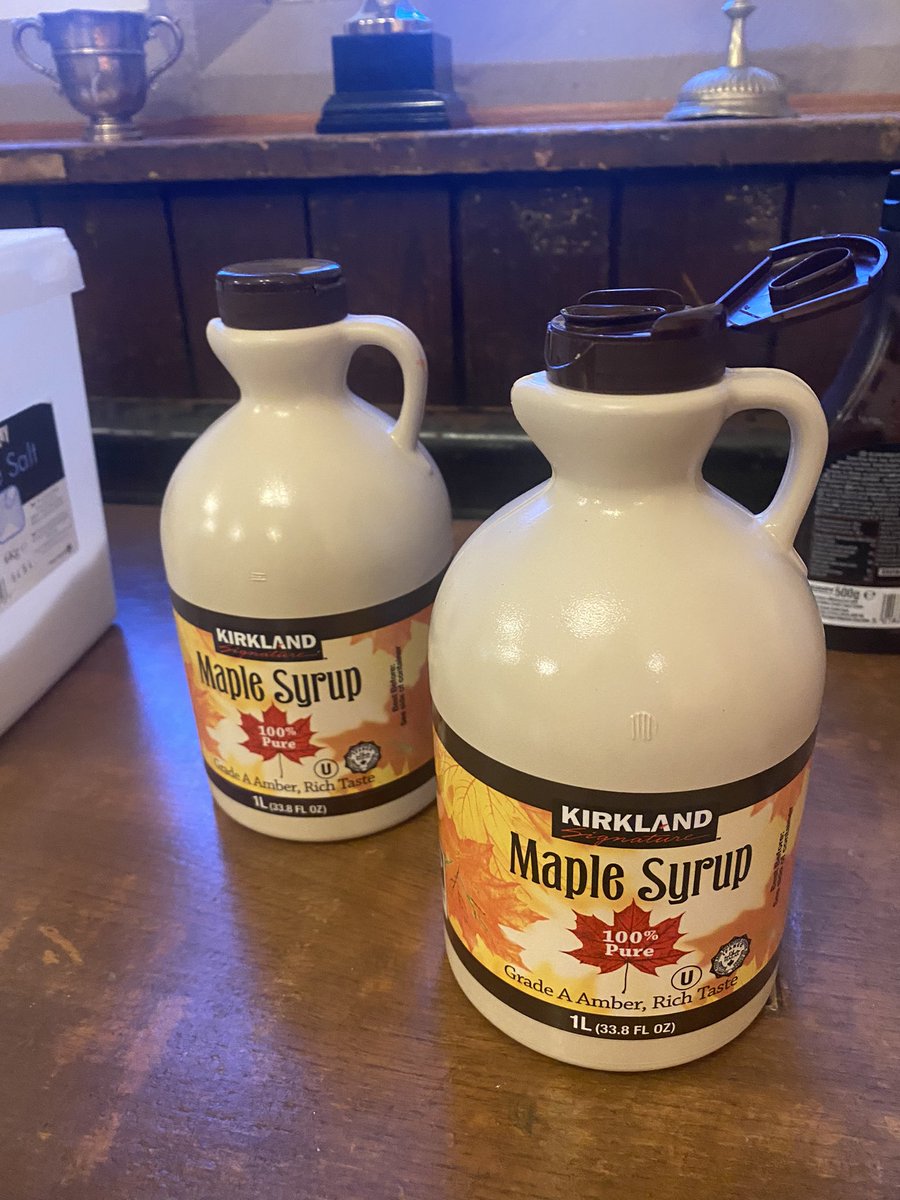 Love a bit of ‘Maple syrup’…….Pancakes for brekkie. A big thank you to one of our OS Kingfishers who year on year provides us with Mapke syrup……all the way from Canada! Proper treat! @SchoolHouse_Sed @SedberghOS