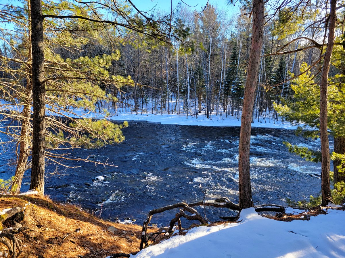 It was really nice to get out to Samuel de Champlain Provincial Park recently, and go for a little hike along the groomed multi-use winter trail! It was a beautiful day! #hike #winter #findyourselfhere