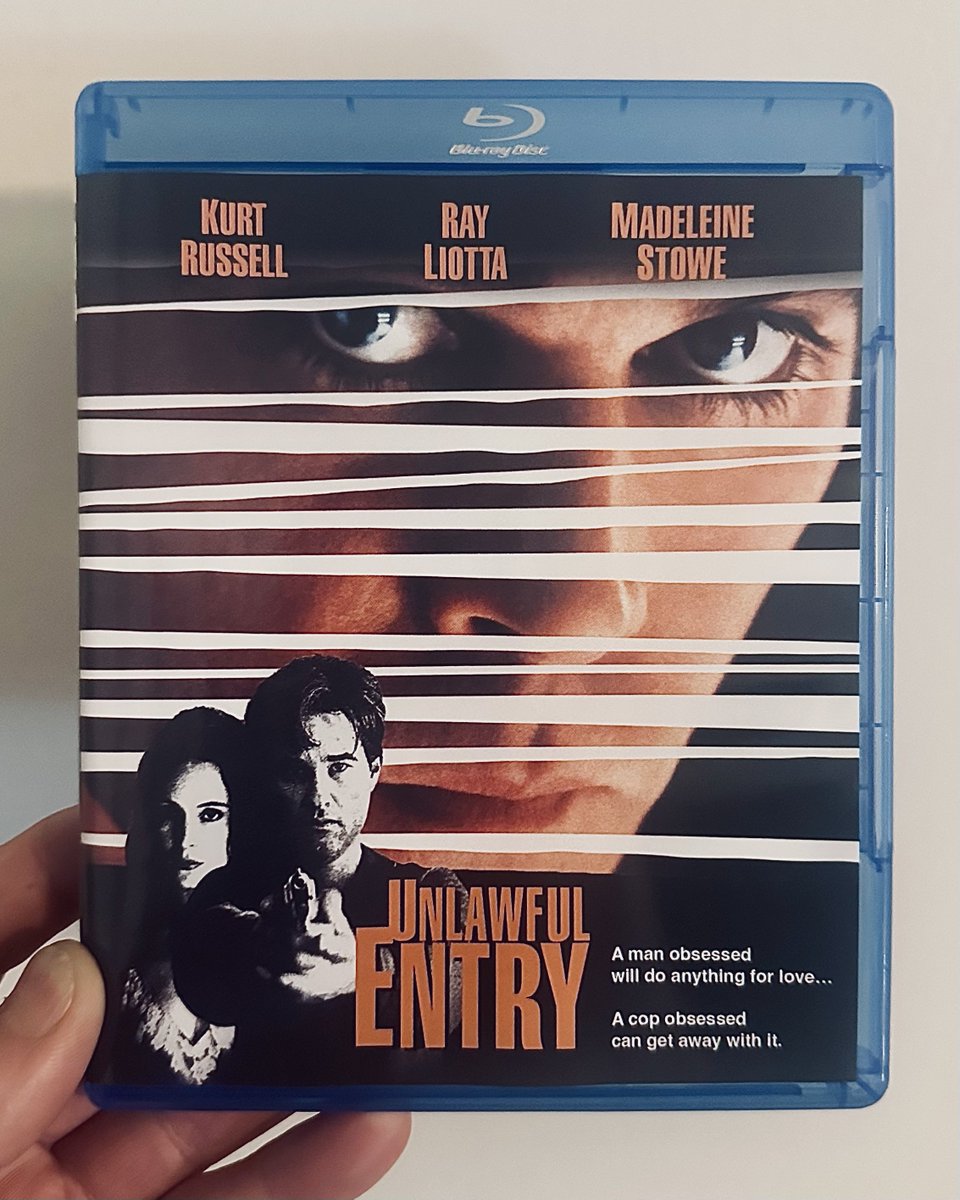 @diabolikdvd getting copies of Shout site exclusive titles is always welcome (even though this classic should never have been a limited release) #UnlawfulEntry #KurtRussell #RayLiotta #MadelineStowe #ScreamFactory #ShoutStudios #ShoutFactory #Diabolikdvd #Bluray #LimitedEdition