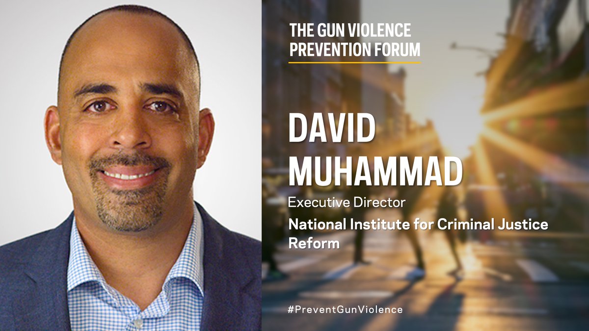 Tune in to the Gun Violence Prevention Forum hosted by @NorthwellHealth on Tuesday, February 27th to hear from an incredible lineup, including our very own @DavidMuhammad. Register at preventgunviolence.com #PreventGunViolence