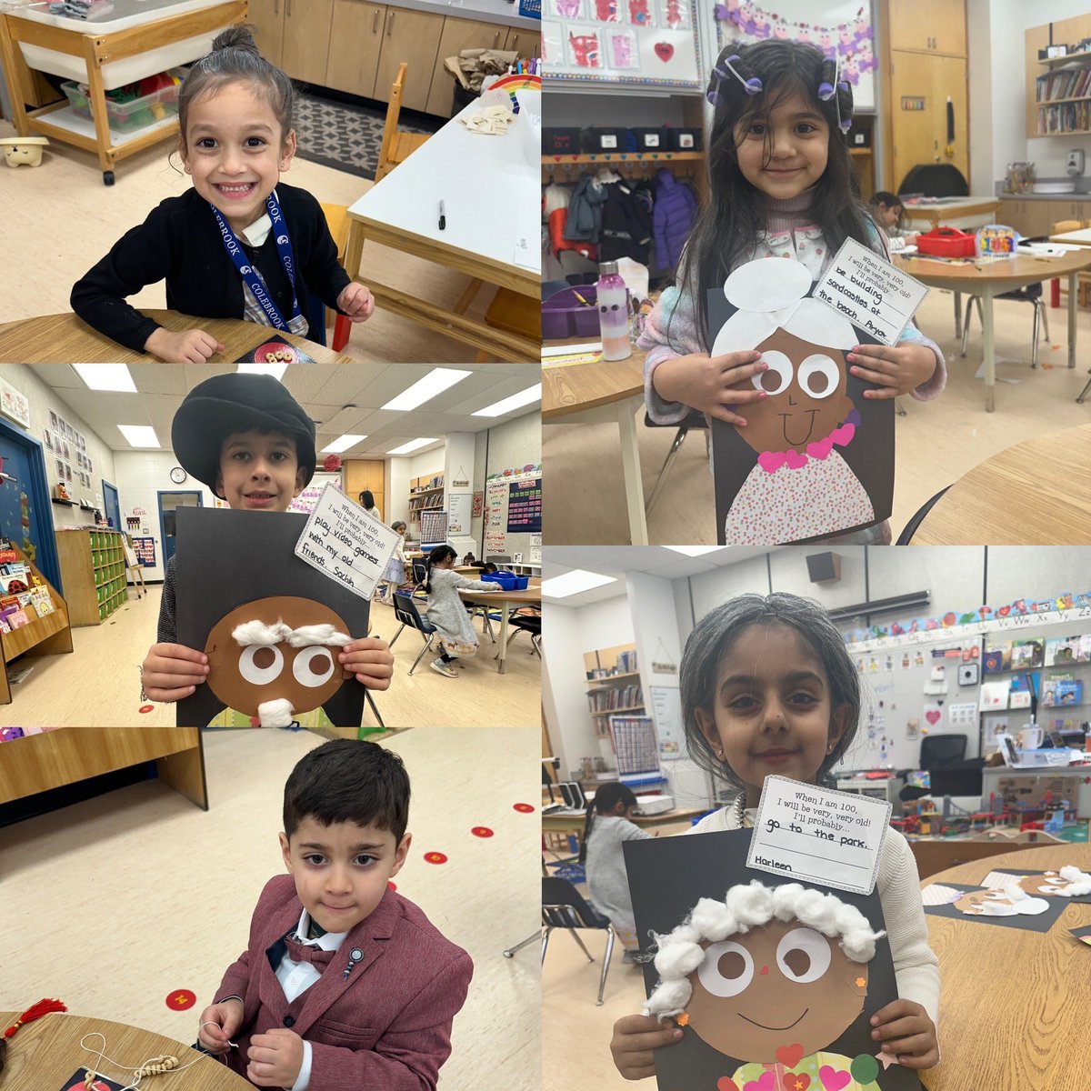 MrsLadhar's tweet photo. Happy 100th Day of School! #sd36learn https://t.co/oTYJLD5DKp