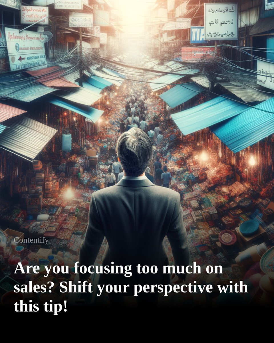 Sales are important, but is focusing too heavily on them beneficial in the long run? What do you think? #sales #business #marketing #strategy #growth #longterm #benefits #customerexperience #brandloyalty #qualityoverquantity #sustainability #ROI #customerretention #businessdeve