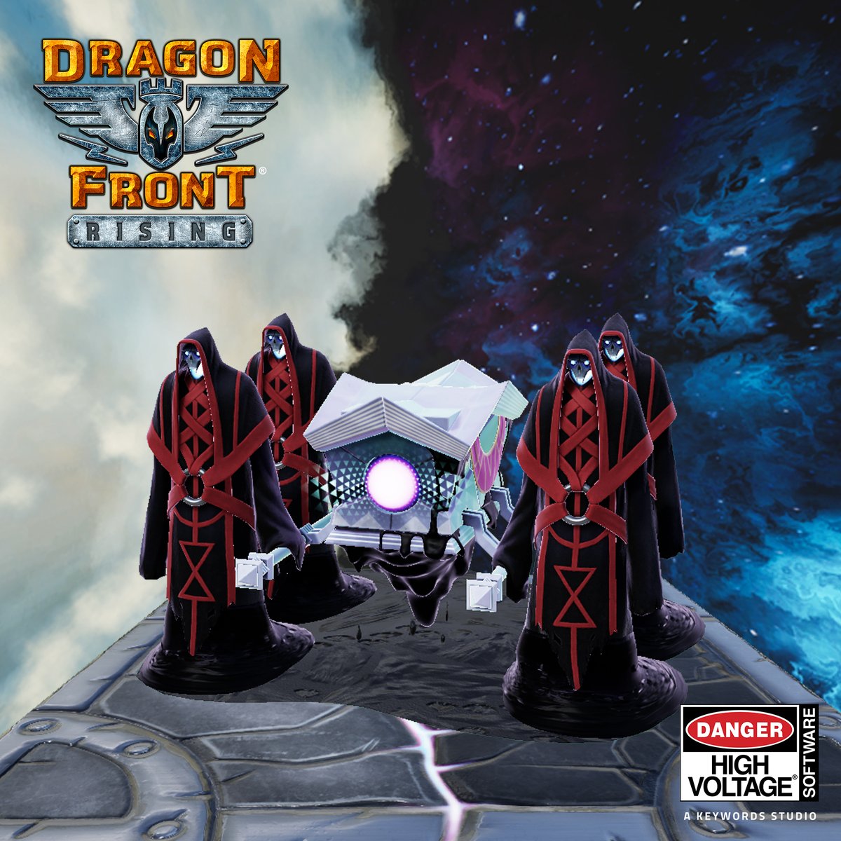 The new Aegis and Eclipse Dual Champion "Divine Reliquary" will rise in the world of Dragon Front! Coming soon!